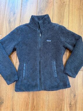 Patagonia grey Teddy Fleece Zip-Up Jacket / women’s small